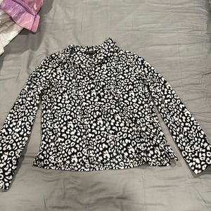 Banana republic collard shirt